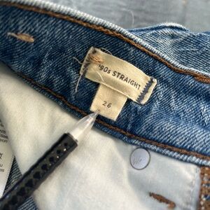 MADEWELL 90s STRAIGHT JEANS IN ENMORE WASH